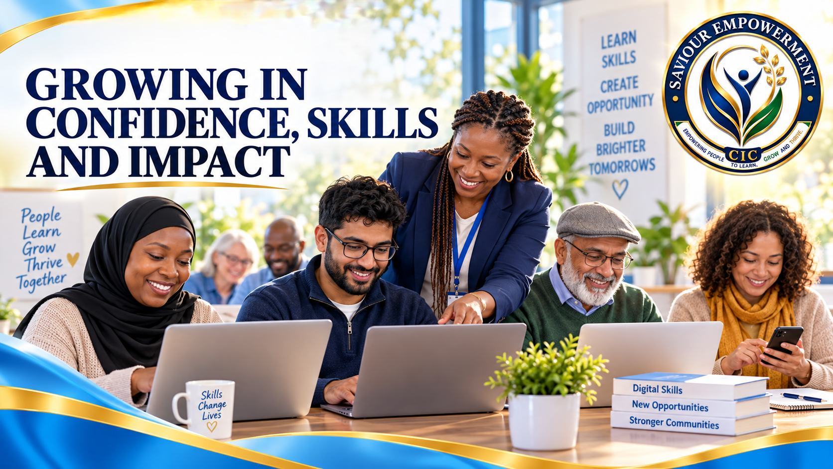 Growing in Confidence, Skills and Impact